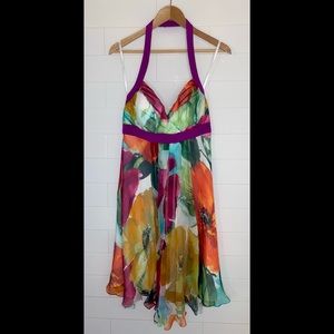 Badgley Mischka Floral Dress